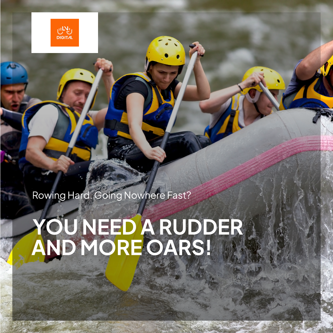 Rowing Hard. Going Nowhere Fast? LV Digital - Square Version